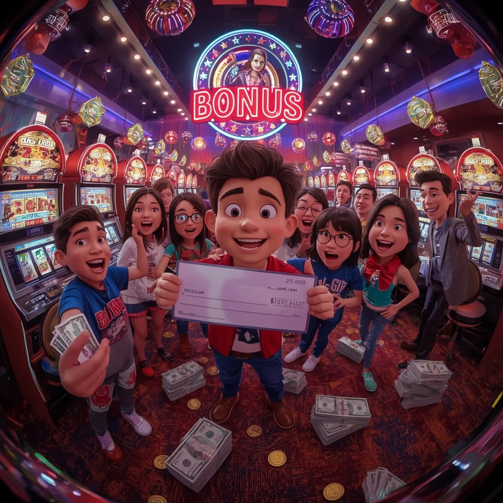 bonus in man's hands at 11ic CASINO