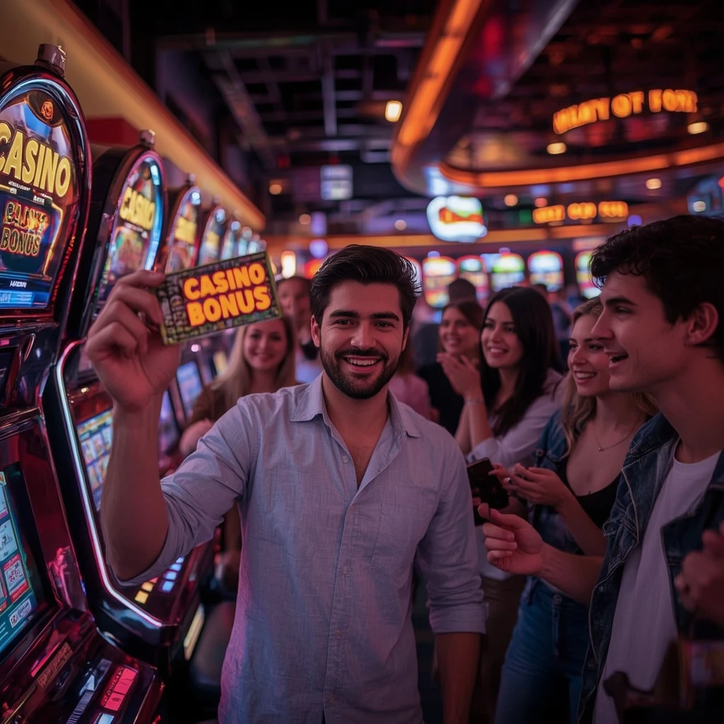 a person with a casino bonus 11ic Casino