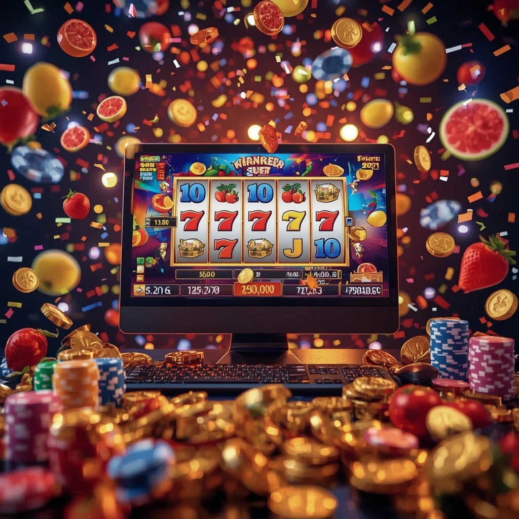 slot machines on the monitor 11IC CASINO