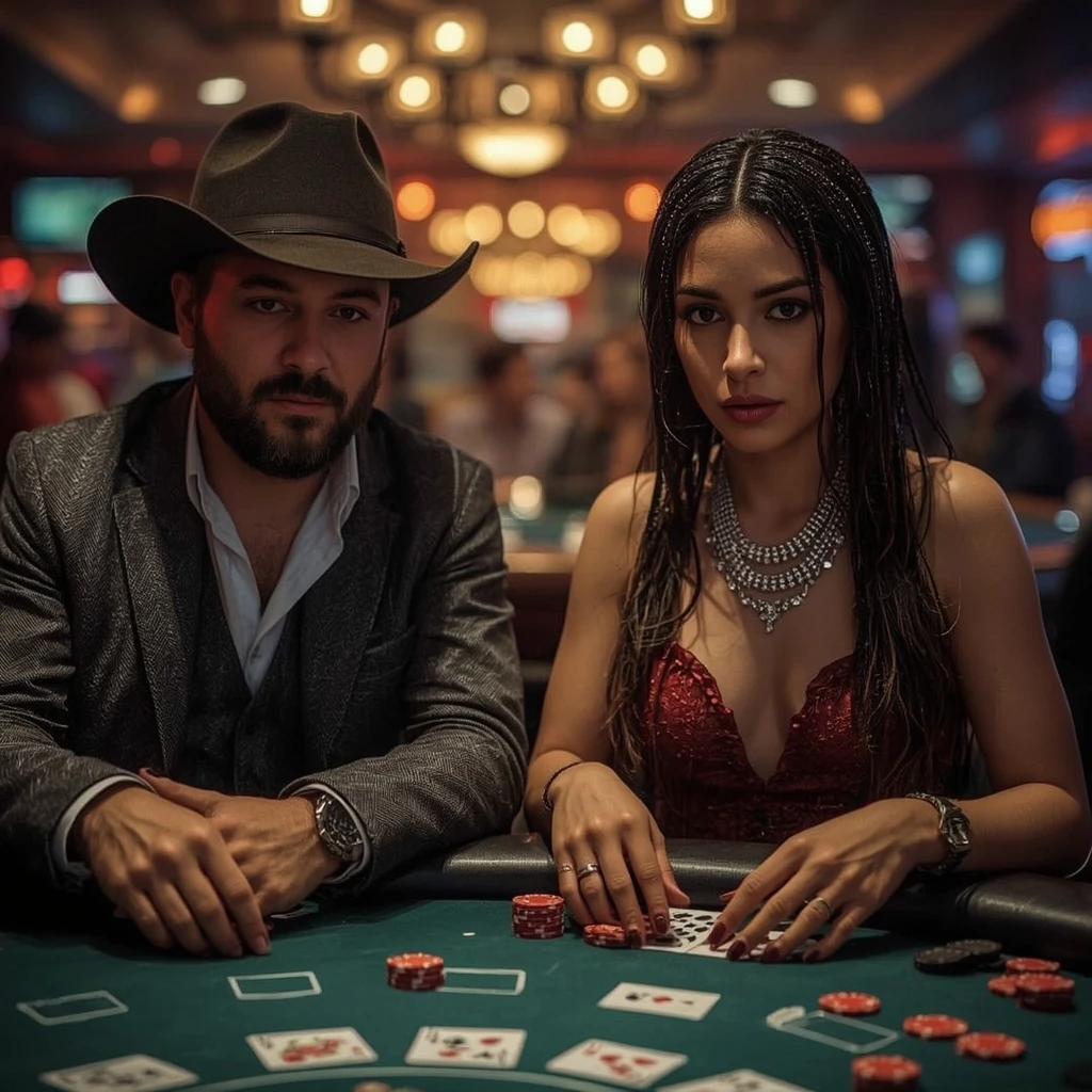photo of two poker players 11ic Casino